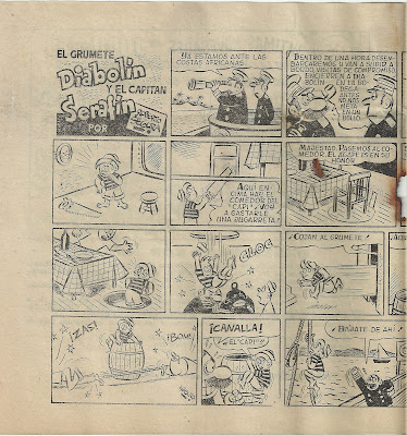 El Capitán Serafín y el Grumete Diabolín (Segura) Juguetitos nº 3, febrero de 1955