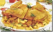 Pollo alla diavola con patate