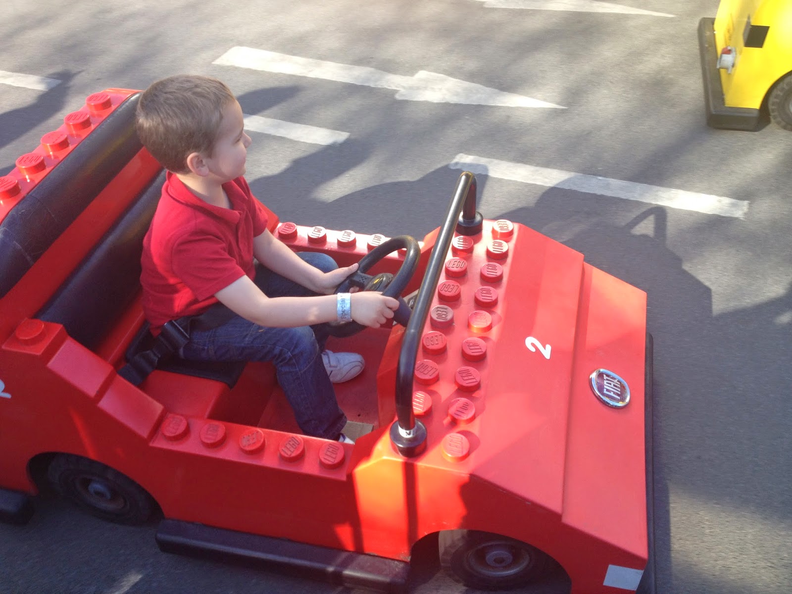 Big Boy driving at LEGOLAND Windsor