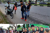 DPP SPKN Bagikan Ratusan Takjil Gratis Kepada  Penggunan Jalan Raya