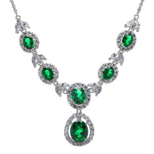 Latest Emerald Necklace Designs