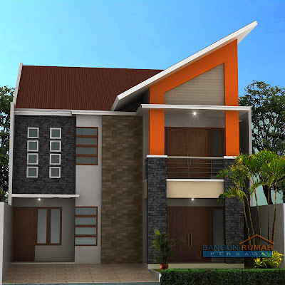 Contoh Gambar Rumah Minimalis 2 Lantai