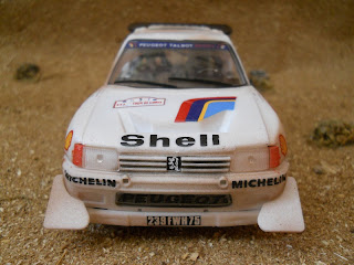 peugeot 205 ev.2 rallyes marca heller escala 1:24