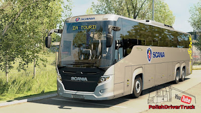 Bus mod ets2 scania touring by M HUSNI