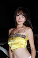 Wallpaper asian Um Ji Un - Sexy Yellow