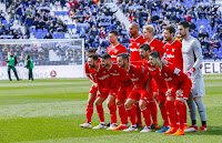 SEVILLA F. C. Temporada 2017-18. Clément Lenglet, Steven N'Zonzi, Simon Kjær, Franco Vázquez, Sergio Rico. Ben Yedder, Miguel Layún, Éver Banega, Pablo Sarabia, Nolito y Sergio Escudero. C. D. LEGANÉS 2 SEVILLA F. C. 1 Domingo 18/03/2018, 12:00 horas. Campeonato de Liga de 1ª División, jornada 29. Leganés, Madrid, estadio Municipal de Butarque. GOLES: ⚽1-0: 41’, Unai Bustinza. ⚽2-0: 69’, Javier Eraso. ⚽90’, Miguel Layún.