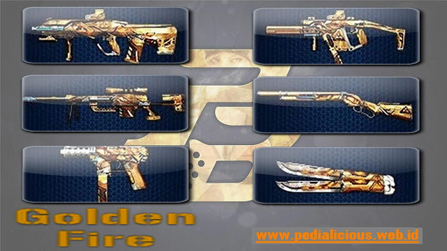 Preview Senjata Seri Golden Fire Point Blank Zepetto Indonesia