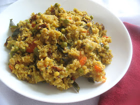 quinoa, potato and pumpkin