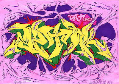 Graffiti Alphabet Letters