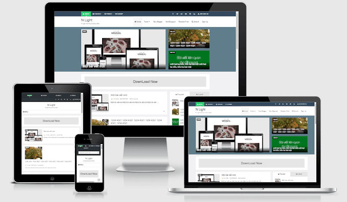 N-Light Responsive Seo Friendly Blogger Template