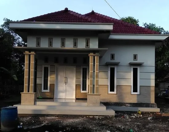 Desain tampak depan rumah minimalis