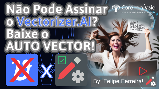 Não Pode Assinar o VectorizerAI Use AutoVector