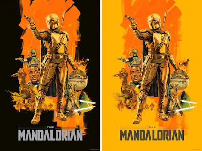 The Mandalorian “Only One Way” Star Wars Screen Print by Paul Mann x Bottleneck Gallery