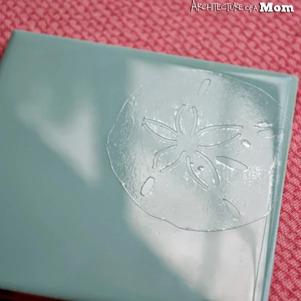 Custom coasters, etch tiles, Silhouette tutorial