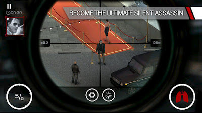 Hitman: Sniper v1.7.86402 Mod Apk+Data Obb Terbaru 2017