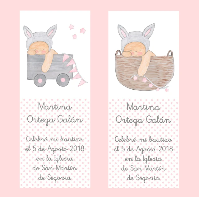  PAPELERÍA PERSONALIZADA para BAUTIZOS