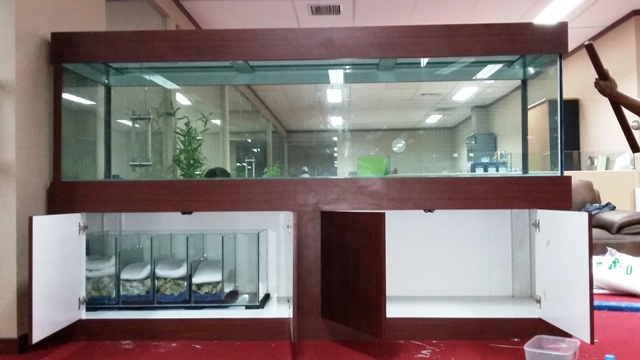 PABRIK AQUARIUM  FOFO FOTO DOKUMENTASI PEMBUATAN 