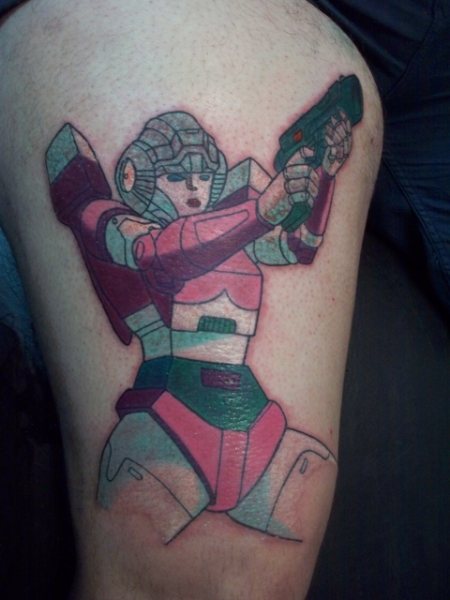 hecho en mexico tattoo. Tattoo de Arcee