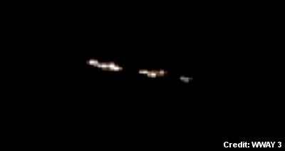 UFOs Over Our Area's Airspace (2012)