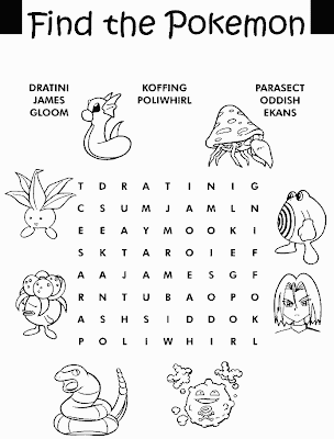 Pokemon Coloring Sheets on Pokemon Coloring Page Brings You Some Pokemon Themed Activity Sheets