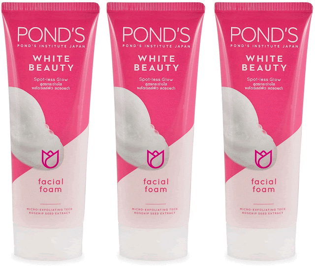 Review Ponds White Beauty Spot-Less Glow Facial Foam