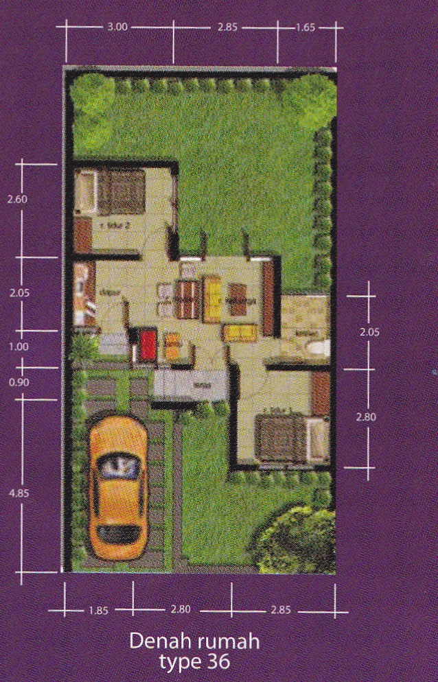 Contoh Rumah Minimalis Type 36 Terbaru, Lengkap dengan 