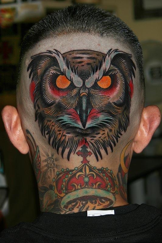 stefan johnsson owl tattoo