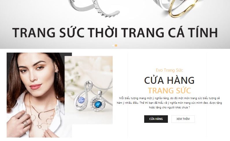 Theme trang sức nhẫn cưới