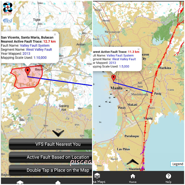 earthquake preparedness, phivolcs fault finder,