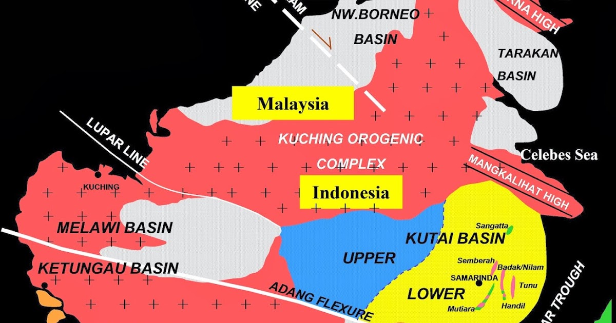 Suara Geologi Geologi Pulau Kalimantan 