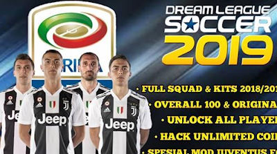  maybe its features are not far from the mod even though it is moderately different Download DLS 19 Mod Juventus Unlock All Player
