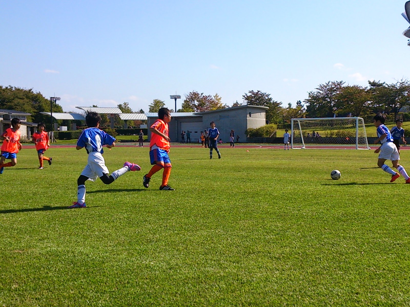 Albirex Niigata Soccer School Skyサッカースクール さんとの交流イベントを開催