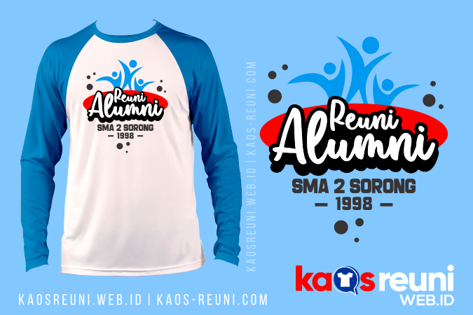 Kaos Reuni Sorong Sample Desain - Sablon Kaos Reuni Online