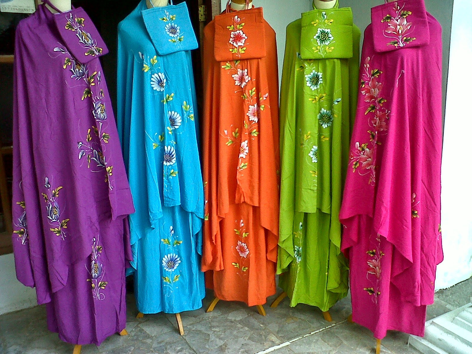 Jual Mukena Spandek Aneka Warna Murah