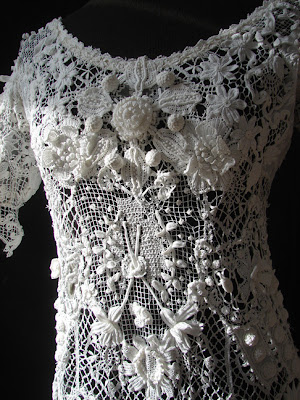 CROCHET LACE WEDDING GOWN