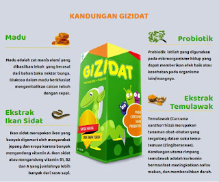 Madu Gizidat Untuk Penambah Nafsu Makan Anak