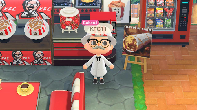 The Colonel from KFC is your newest Animal Crossing friend!