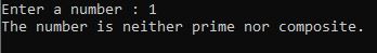 prime number in python