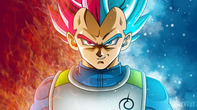 Papel de Parede Vegeta Saiyan Prince