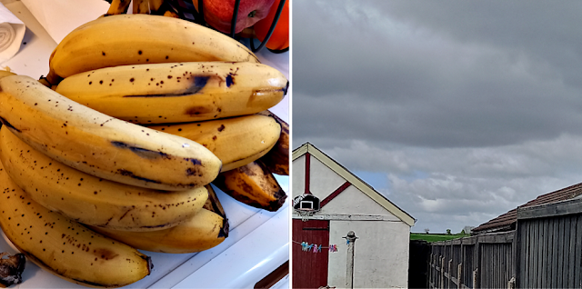 Bananas and the sky