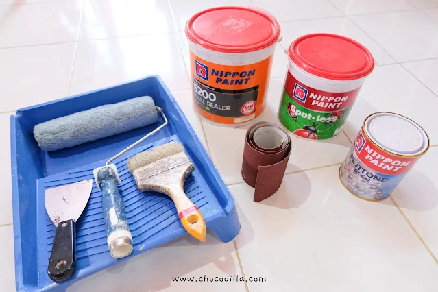 Make Over Kamar Menjadi Tema Monochrome dengan Nippon Spot-less