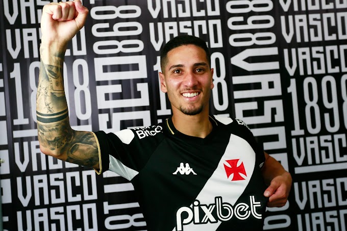 Vasco e RB Bragantino acertam novo empréstimo de Praxedes 