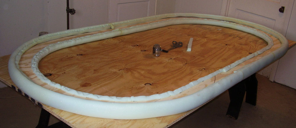 How to Build the Classic Poker Table - DIY Plans: Rail 