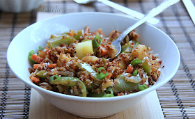 Fried Pineapple quinoa