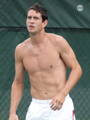 Guillermo Garcia-Lopez Shirtless at Cincinnati 2009