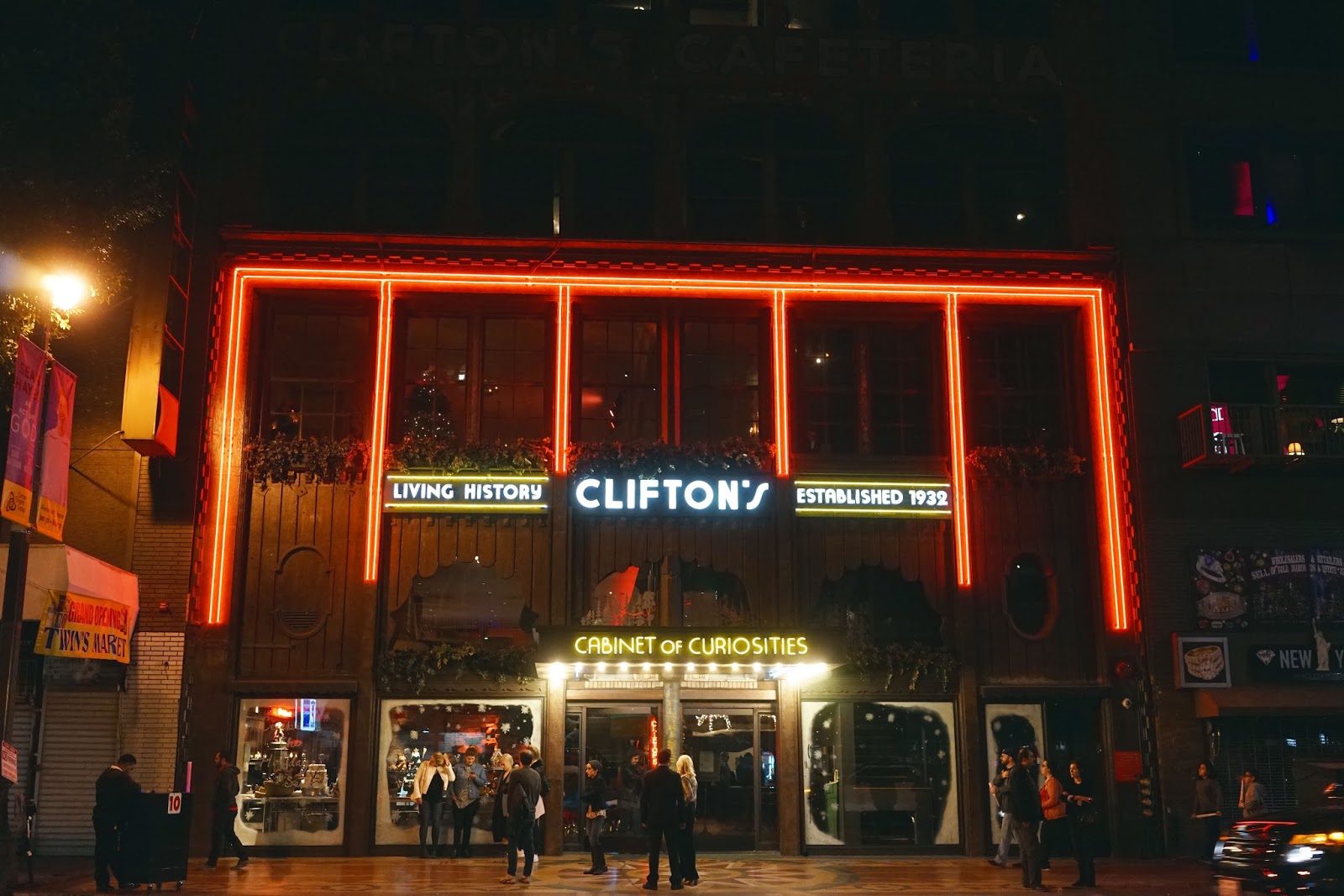 Clifton's at Night!