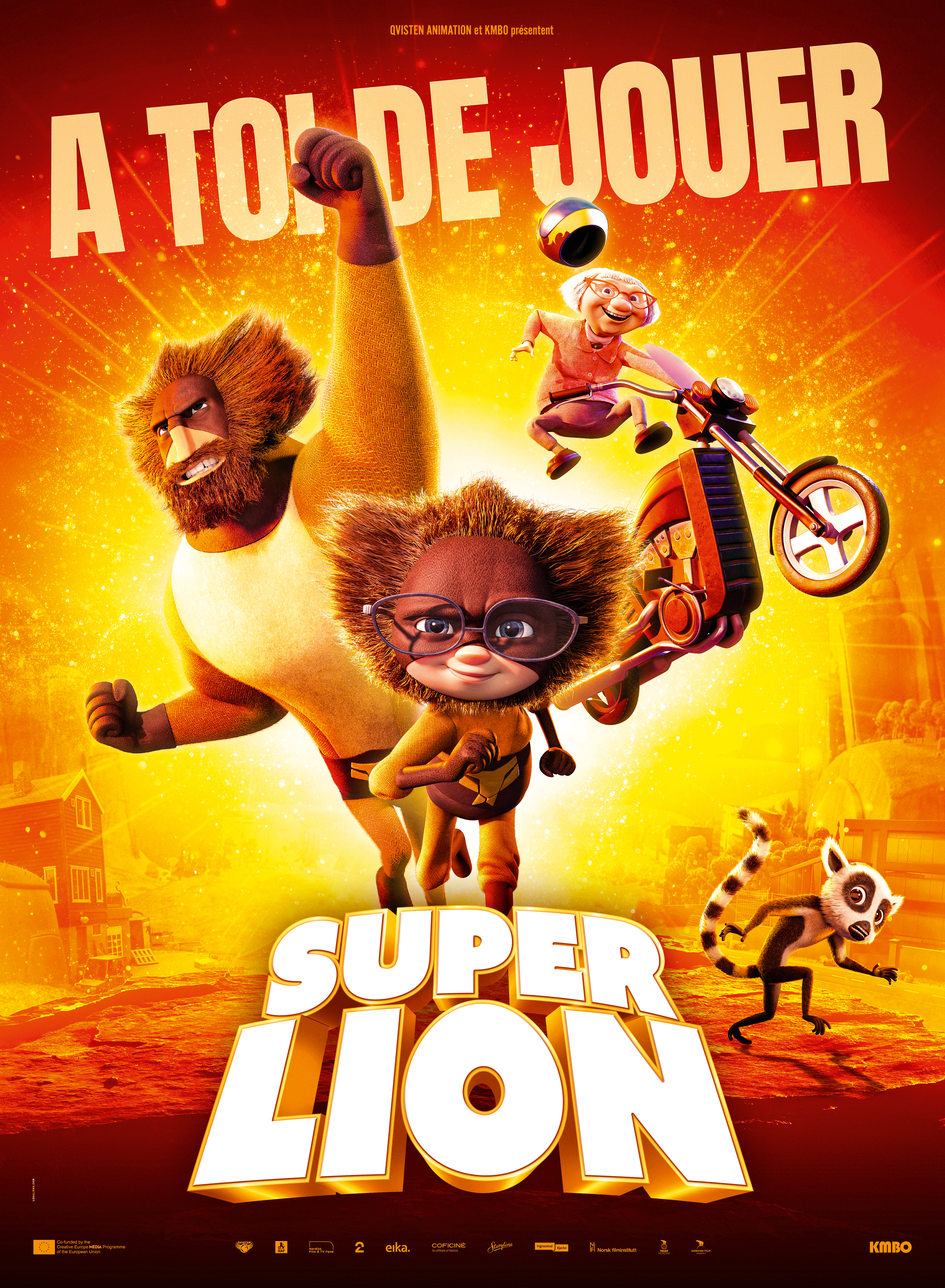 Film Super lion réalisé par Rasmus A. Sivertsen