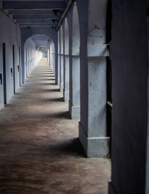 Prison cell, cellular jail, andaman island, port blair