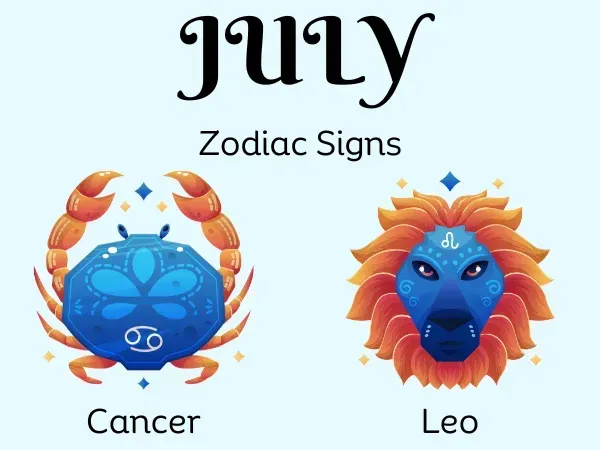 July Month Zodiac Signs