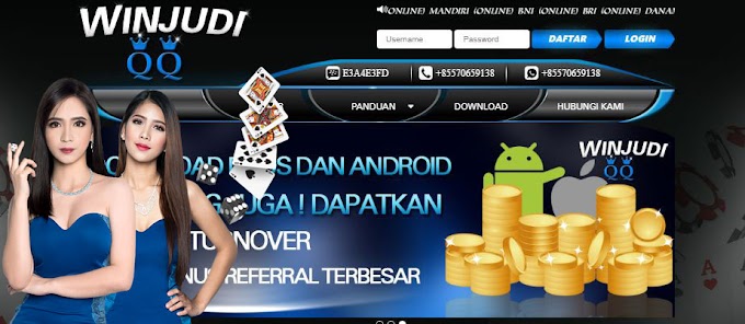 TUTORIAL CARA BERMAIN JUDI ONLINE PKV GAMES DI ANDROID | WINJUDIQQ 